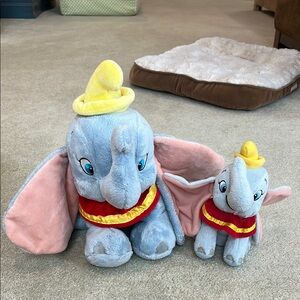 Disney Dumbo Plush Toy Set - Blue and Yellow